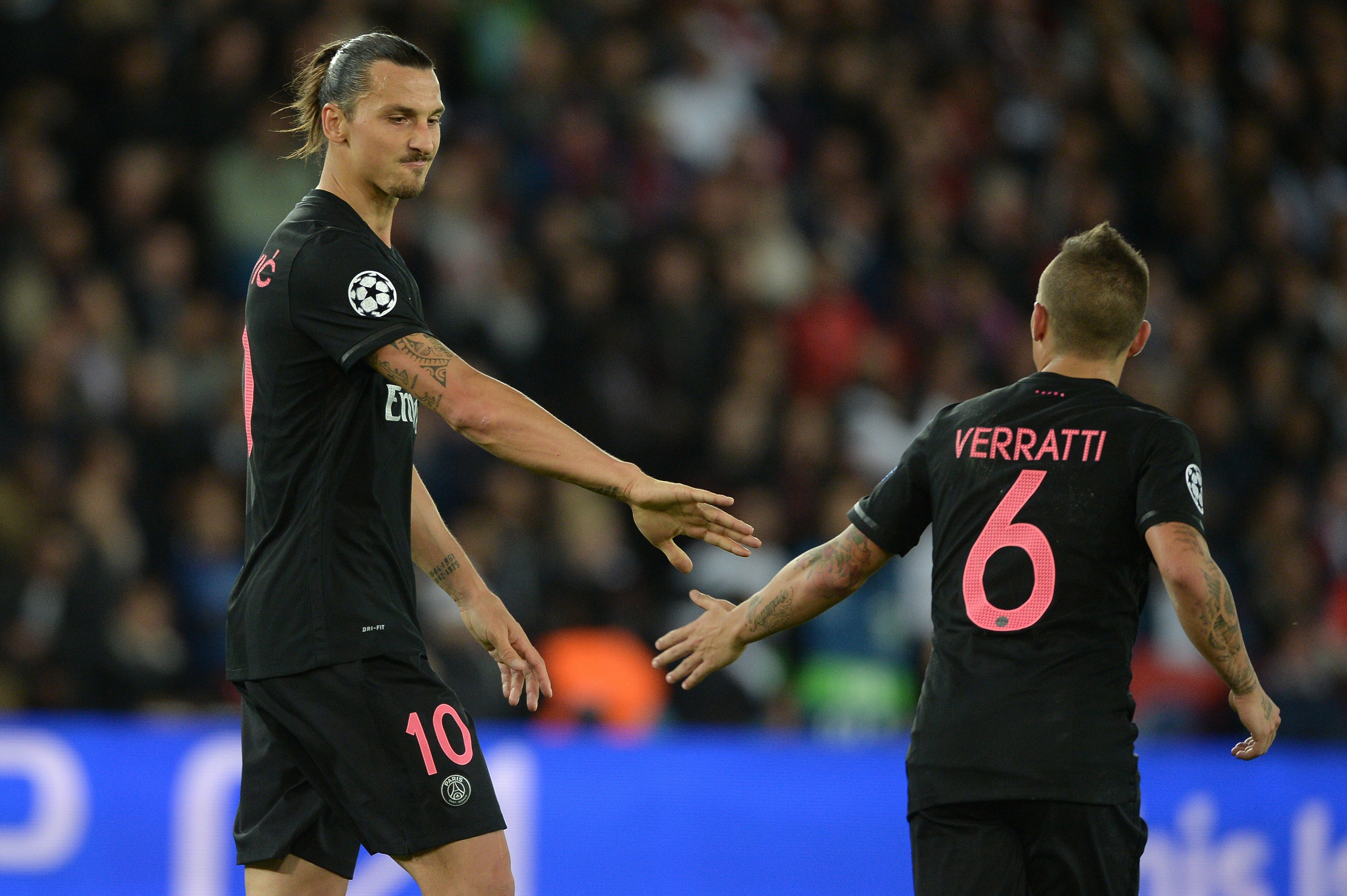 Verratti arranja clube para Ibrahimovic