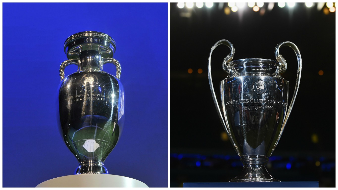 Os oito jogadores que já ganharam o Europeu e a Liga dos Campeões no mesmo ano