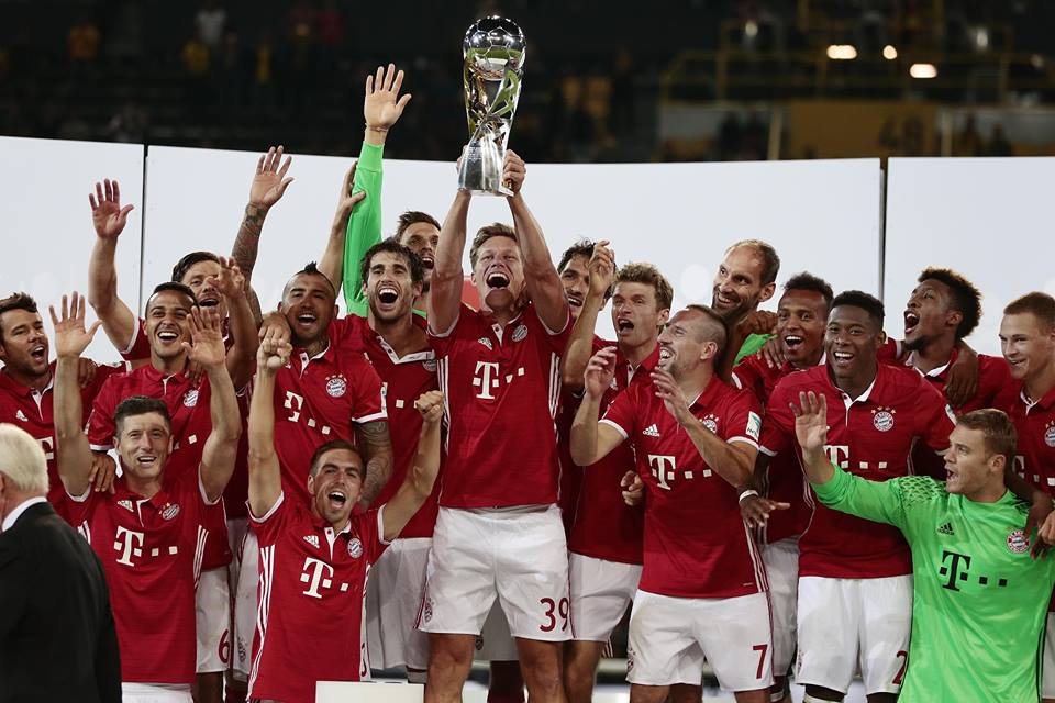 Ancelotti já ganha títulos na Alemanha