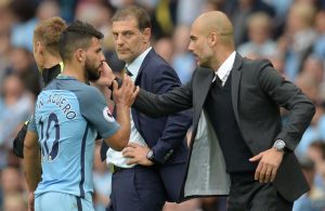 Sergio Aguero é baixa certa para o derby com o Manchester United