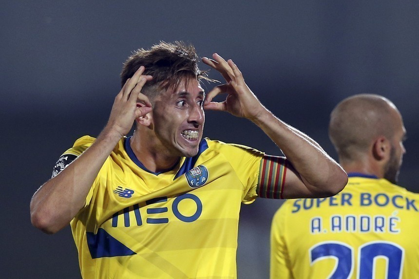 O lamento de Herrera depois da vitória frente ao Rio Ave