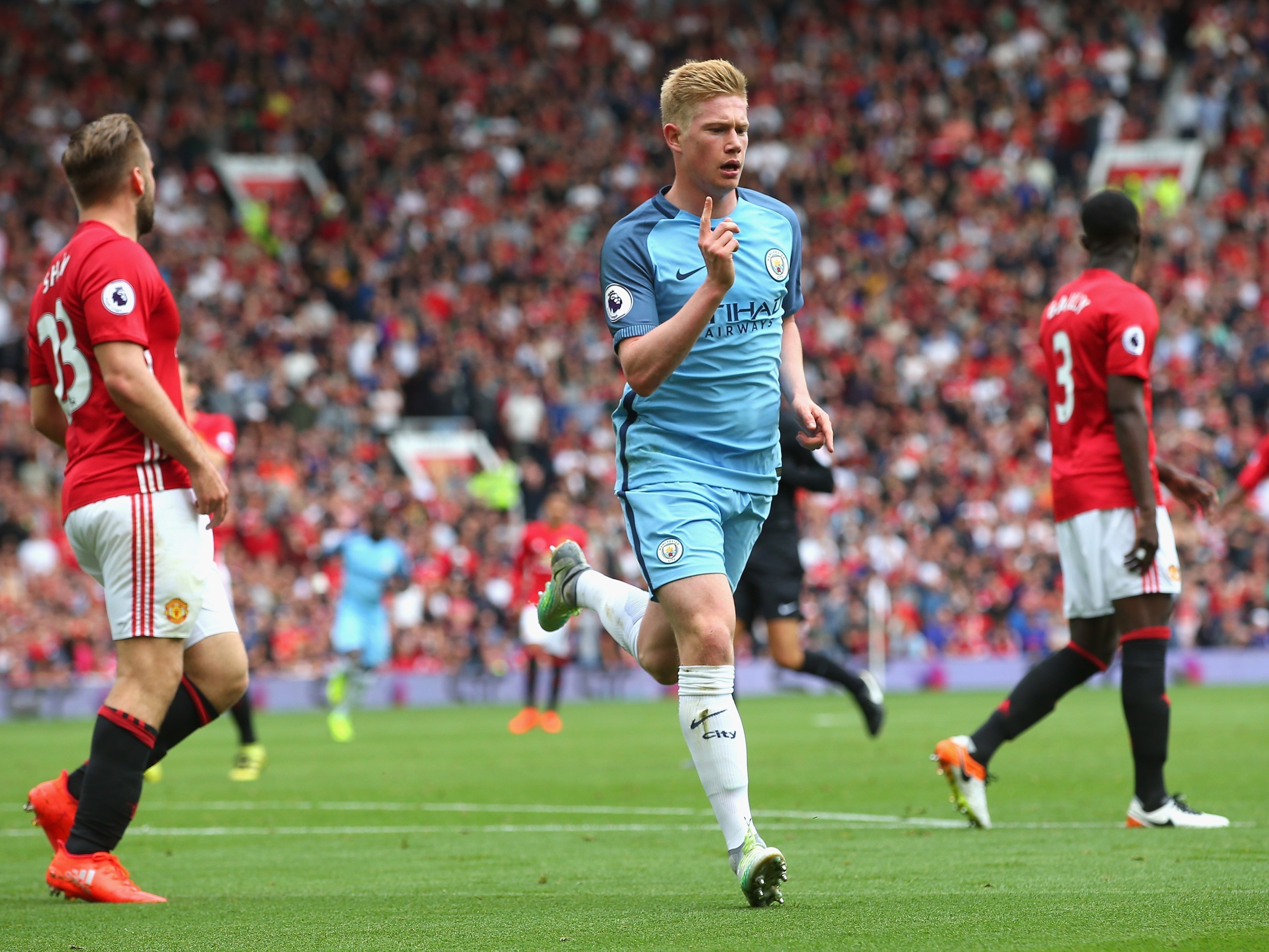 De Bruyne é baixa durante um mês e falha embate com o Barcelona