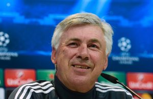 Carlo Ancelotti bateu recorde da Liga dos Campeões no jogo frente ao Rostov