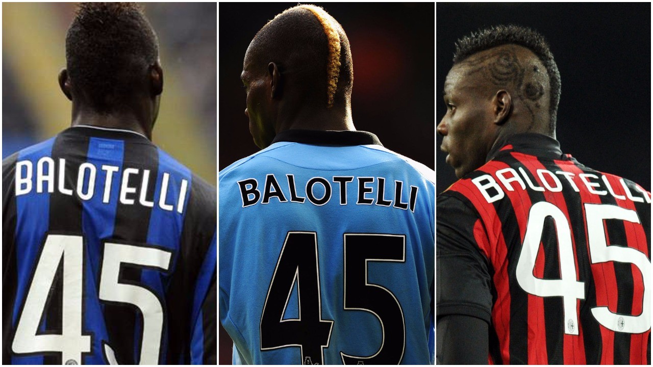 Porque é que Balotelli foi impedido de manter a tradição de usar a ’45’?
