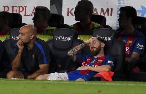 Lionel Messi é baixa durante três semanas