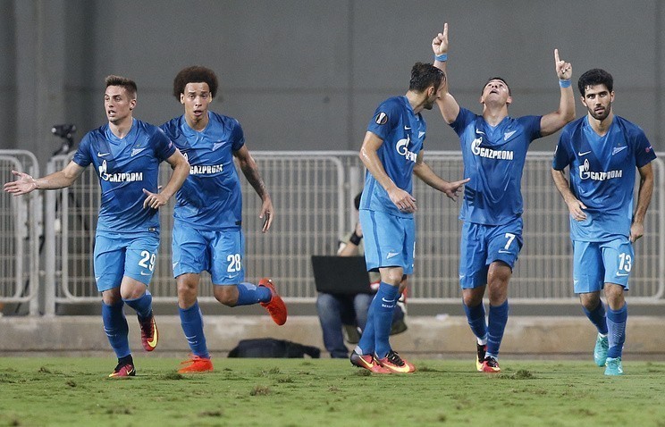 Remontada épica do Zenit na Liga Europa