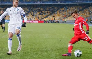 Yarmolenko falha encontro com o Benfica