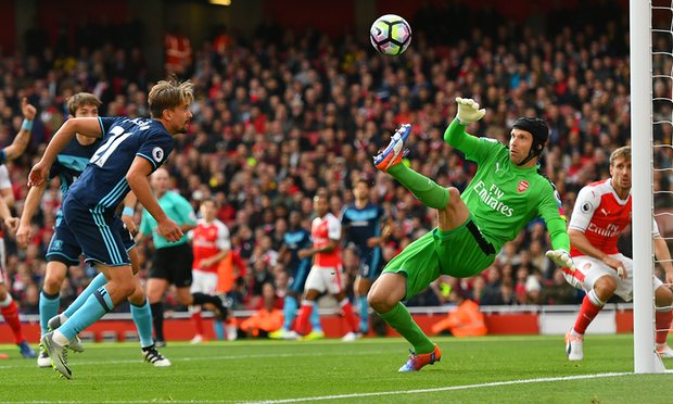 Fantástica série vitoriosa do Arsenal terminada