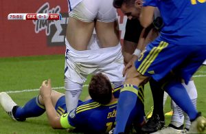 A insólita expulsão de Dzeko