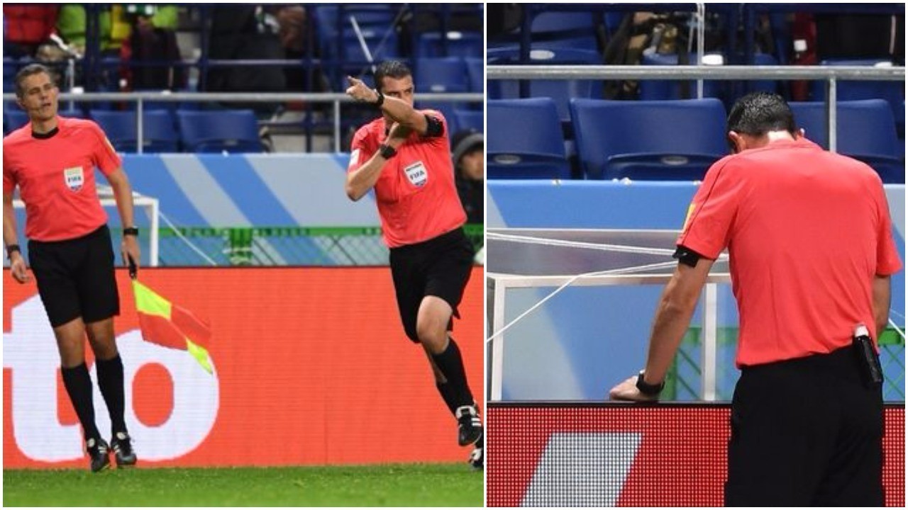 Momento histórico no futebol mundial