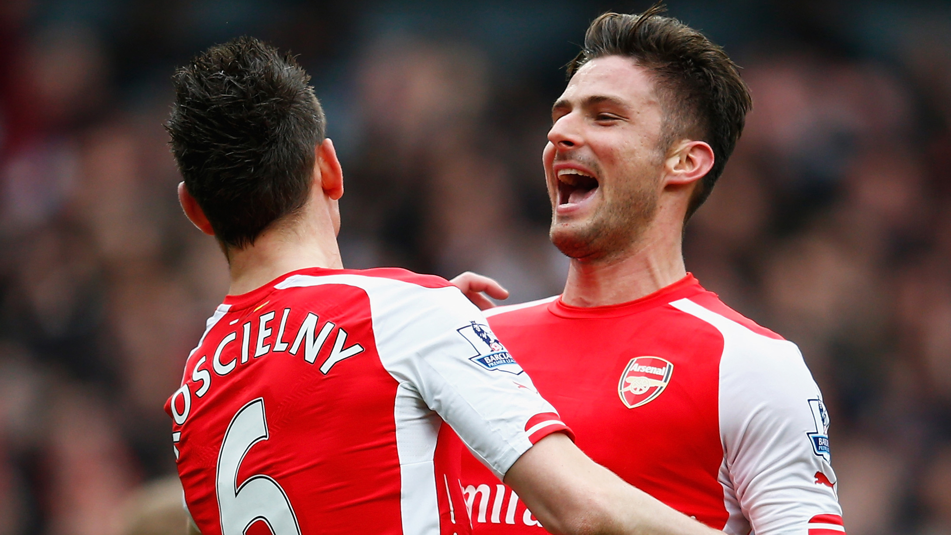 Francis Coquelin, Olivier Giroud e Laurent Koscielny renovam contrato com o Arsenal