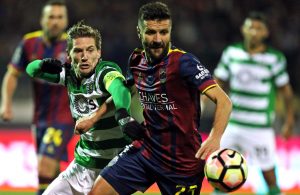 O onze do Sporting para defrontar o Desportivo de Chaves