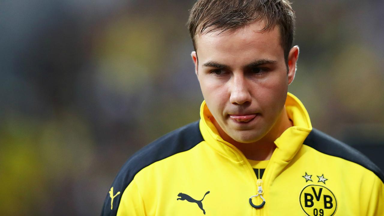 Mario Götze não defronta o Benfica por opção técnica