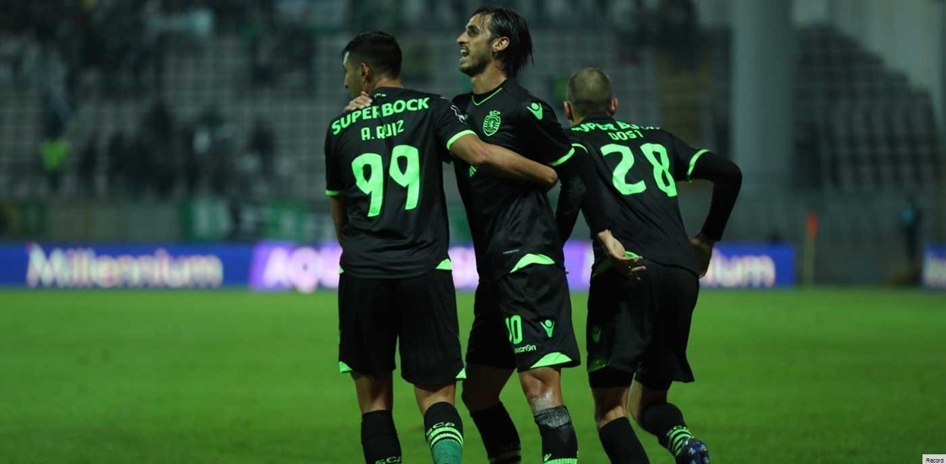 Sporting vence e reforça o terceiro lugar