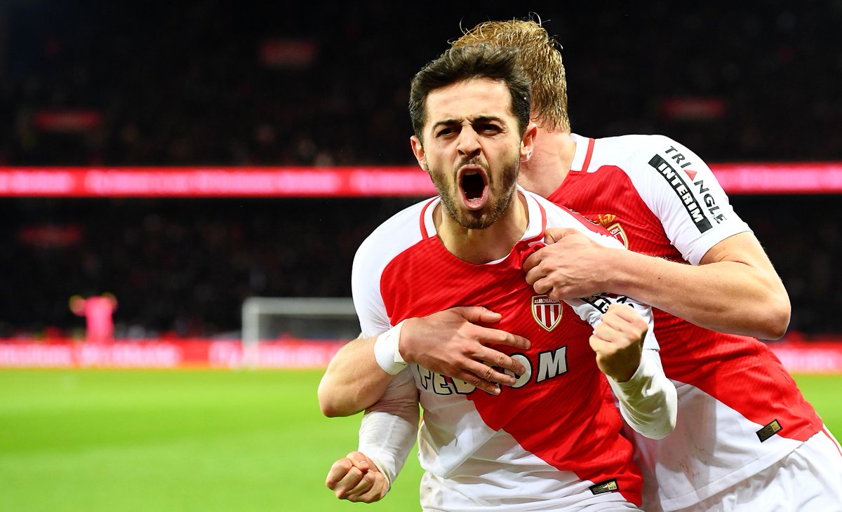 Bernardo Silva nomeado para o prémio de melhor da liga francesa