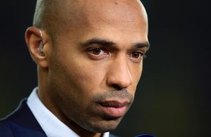 Thierry Henry como o novo treinador