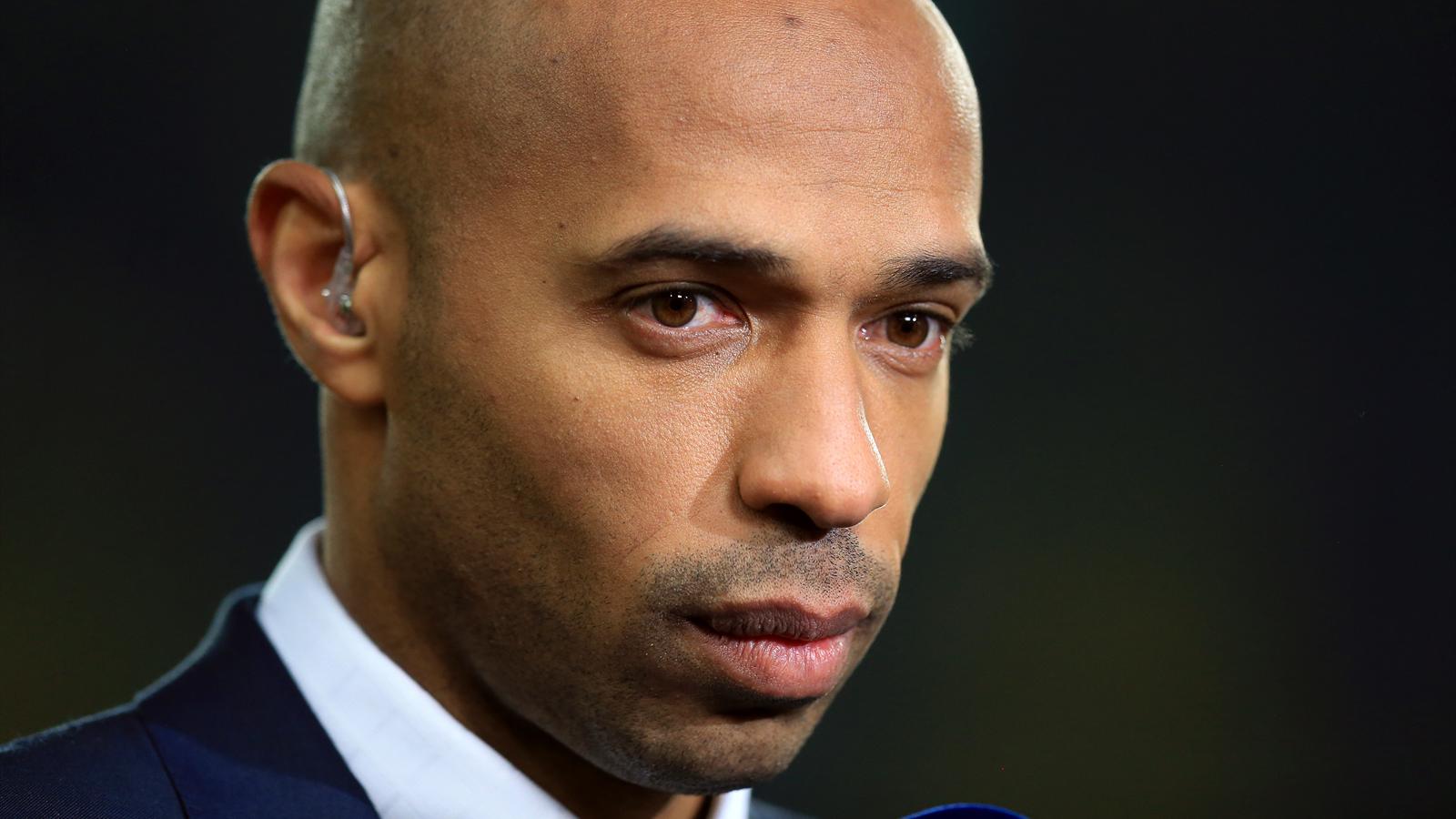 Thierry Henry como o novo treinador