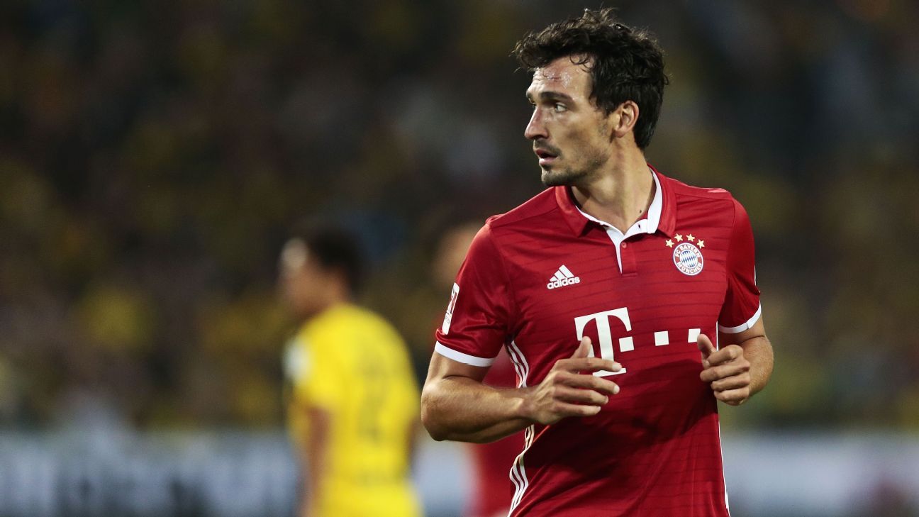 Mats Hummels falha encontro com o Real Madrid