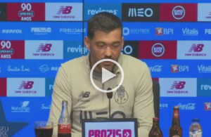 [VÍDEO] Sérgio Conceição deixa mensagem aos Super Dragões