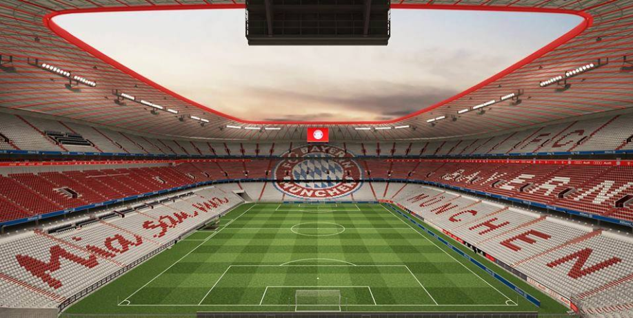 Bayern Munique faz remodelações no Allianz Arena.