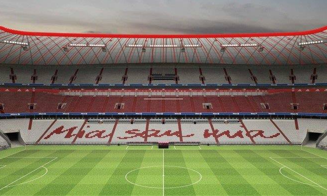 Bayern Munique faz remodelações no Allianz Arena.
