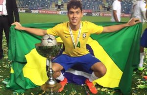 Atl. Madrid, Man City e Roma na pista da nova promessa brasileira.