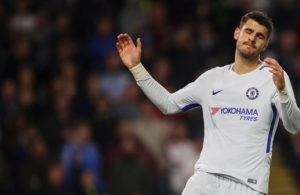 Morata falhou o alvo de forma incrível.