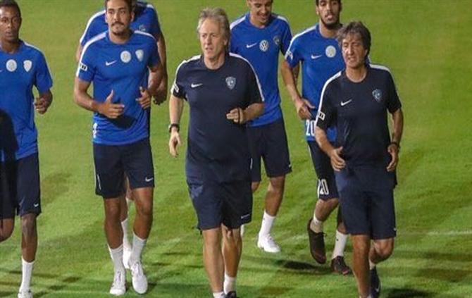 Primeiro troféu de Jorge Jesus.