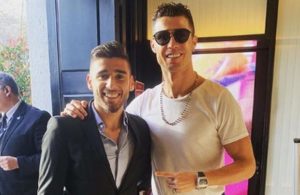 Salvio encontrou-se com CR7!