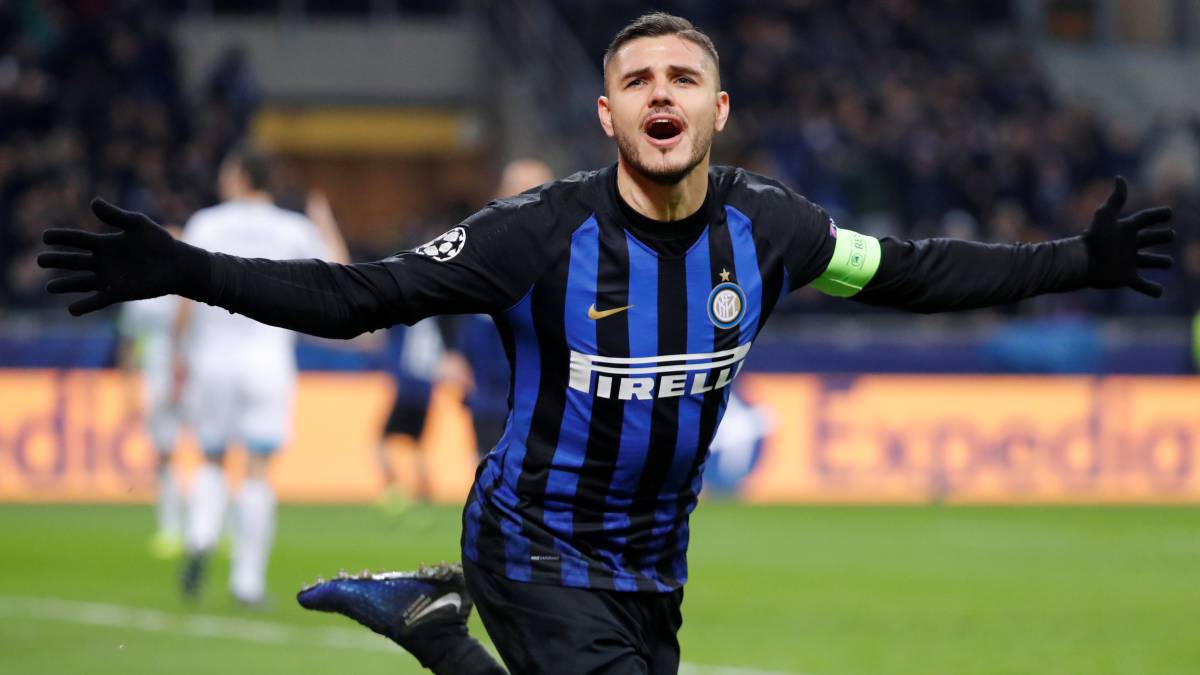 Icardi entre Milão e Turim.