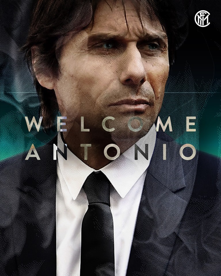 OFICIAL: Conte é o novo treinador.