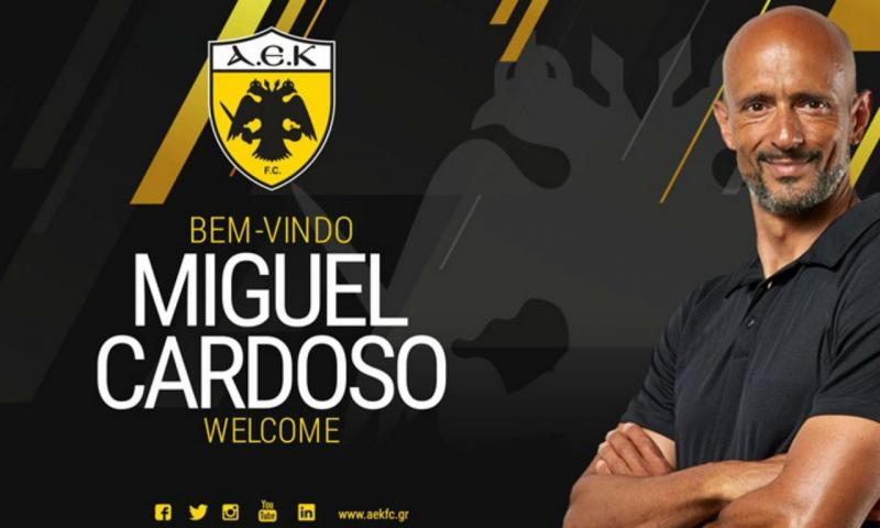 OFICIAL: Miguel Cardoso na Grécia.