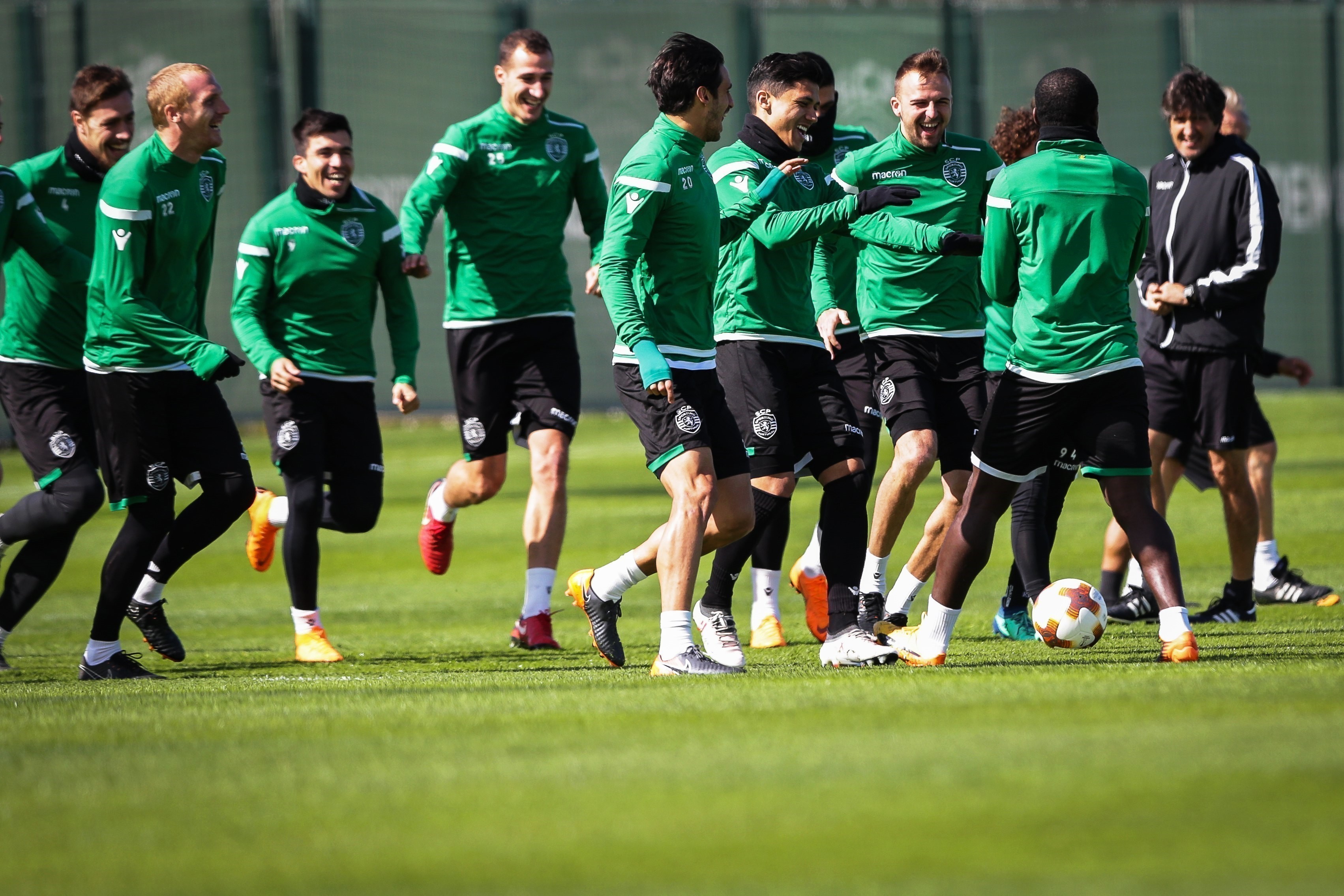 No Sporting não falta bolas