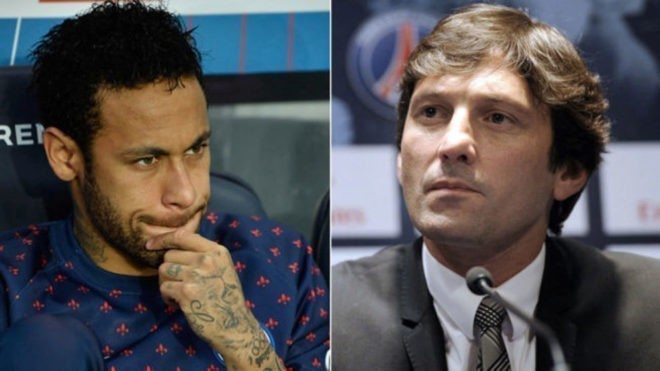 Neymar é para sair, ordem de Leonardo.