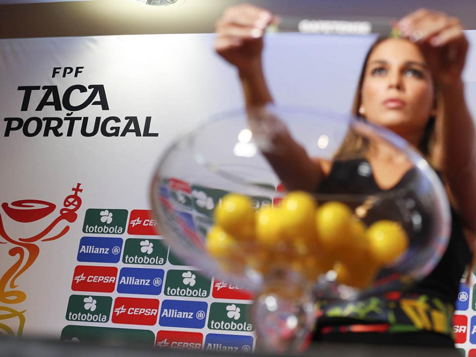 Sorteio da 2º eliminatória da Taça de Portugal.