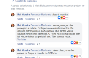 Fernando Madureira e Rui Moreira trocam acusações no Facebook