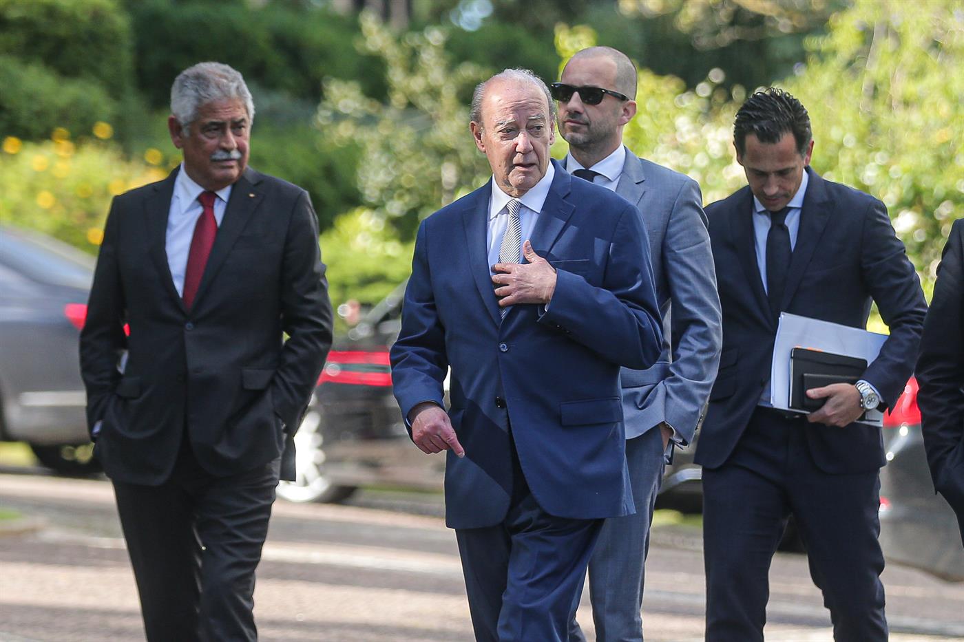 Varandas com novo look. Presidentes juntos para falar com PM