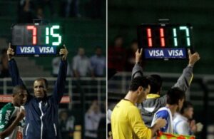 Substituição aumentam para 5!