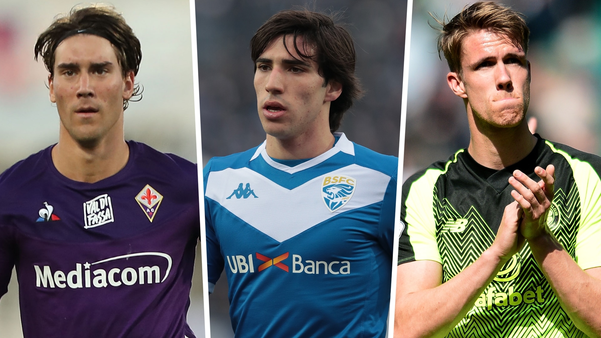 Tonali, Vlahovic e Ajer com a camisola do AC Milan?
