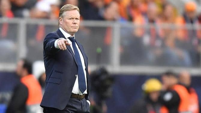 Koeman: Quem sai e quem entra.