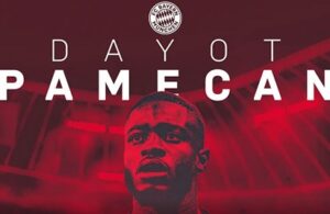 OFICIAL: Upamecano é jogador do Bayern Munique.