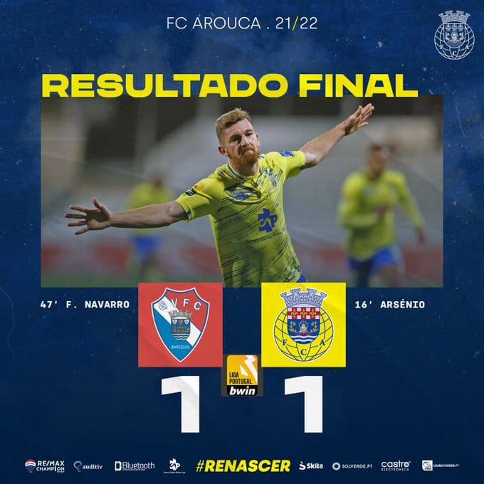 Gil Vicente x Arouca como aconteceu – Resultado, destaques e reação