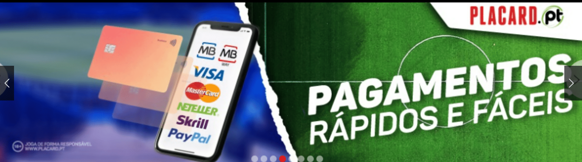metodos de pagamento Placard