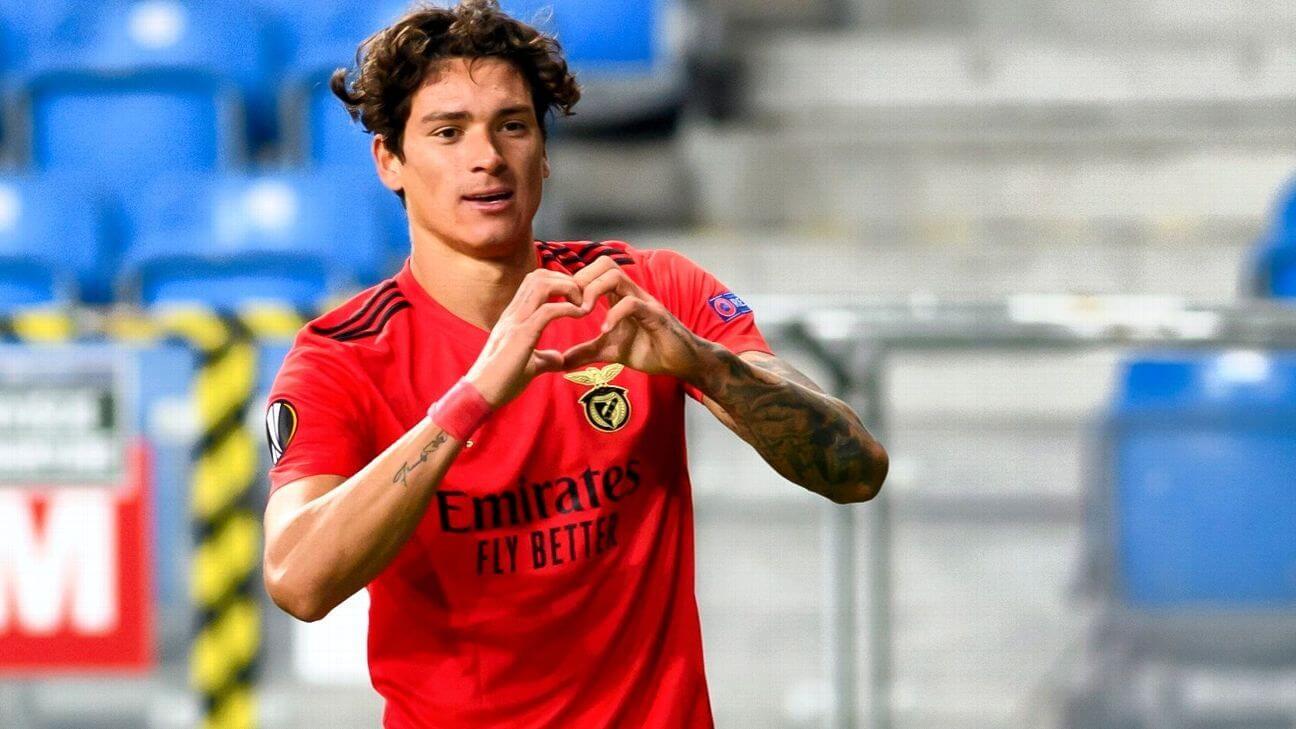 Atlético de Madrid de olho em dupla dos Encarnados