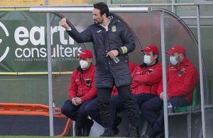 Cesar Peixoto com Covid-19 perto do jogo na Luz