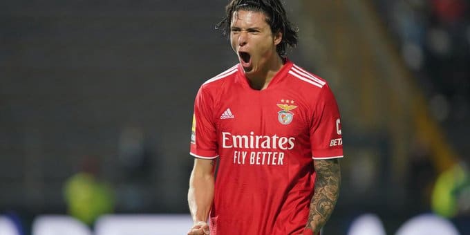 Darwin é comparado a João Félix