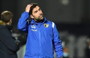 Rui Pedro Silva muito frustrado com golo nos descontos