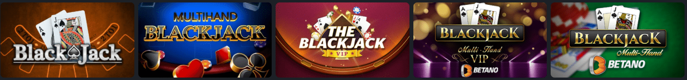 Betano blackjack