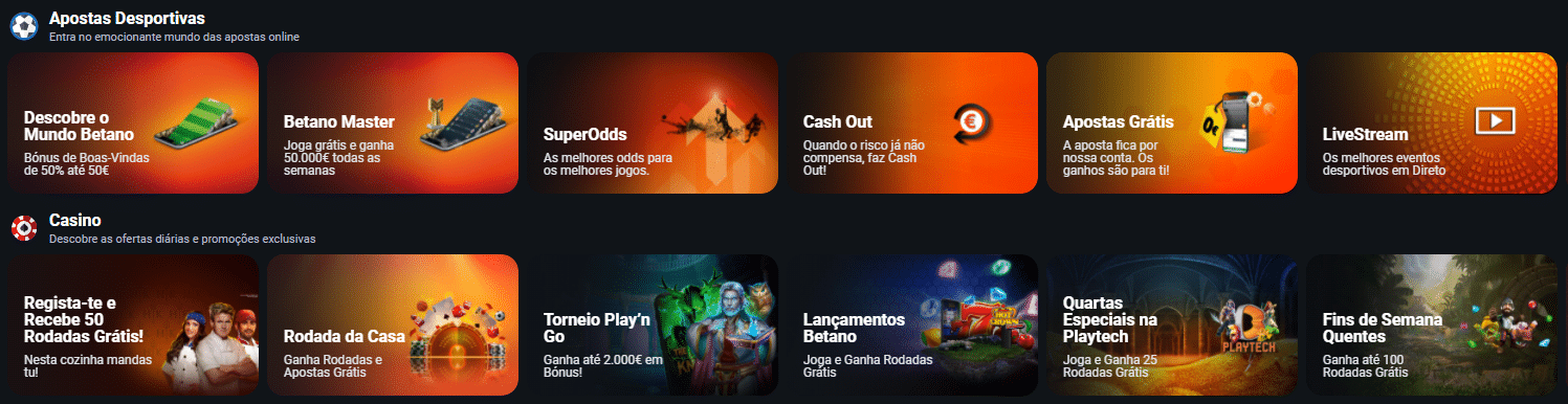 Como usufruir dos bónus de boas-vindas