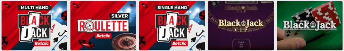 Betclic blackjack